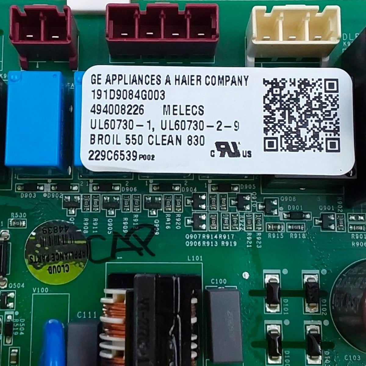 GE New Range Oven Control Board 191D9084G003  *Same Day Ship & 60 Days Warranty*