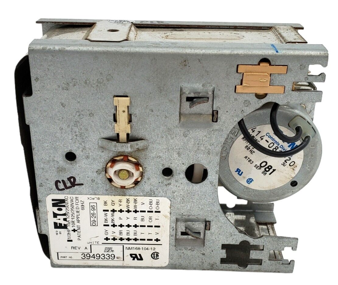 Genuine Whirlpool Washer Machine Timer 3949339 Same Day Ship & 60 Days Warranty*