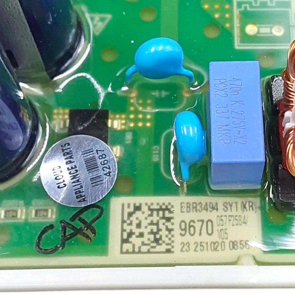 LG OEM Dishwasher Control Board EBR34949670 Same Day Shipping & 60 Days Warranty