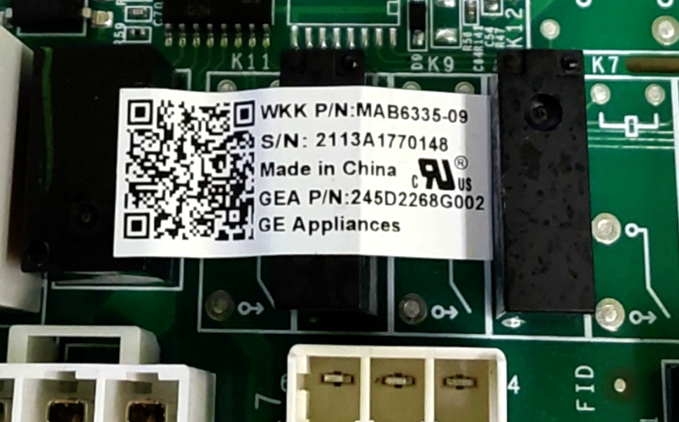 Genuine GE Fridge Control Board 245D2268G002 *Same Day Ship & 60 Days Warranty**