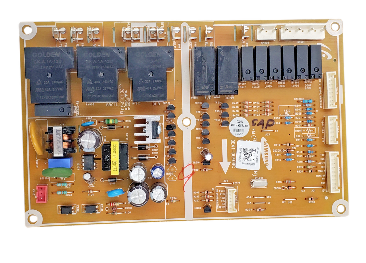 Genuine Samsung Range Control Board DE92-02439L Same Day Ship & 60 Days Warranty