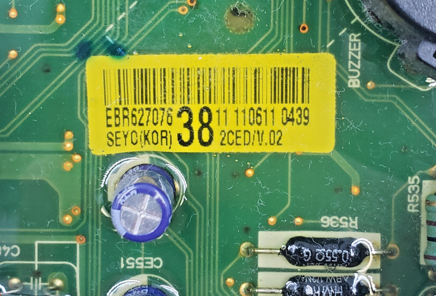 Genuine LG Dryer Control Board EBR62707638 Same Day Shipping & 60 Days Warranty*