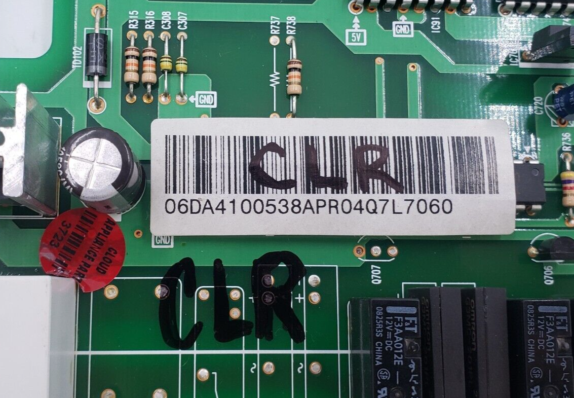 OEM Samsung Refrigerator Control DA41-00538A Same Day Ship & **60 Days Warranty*