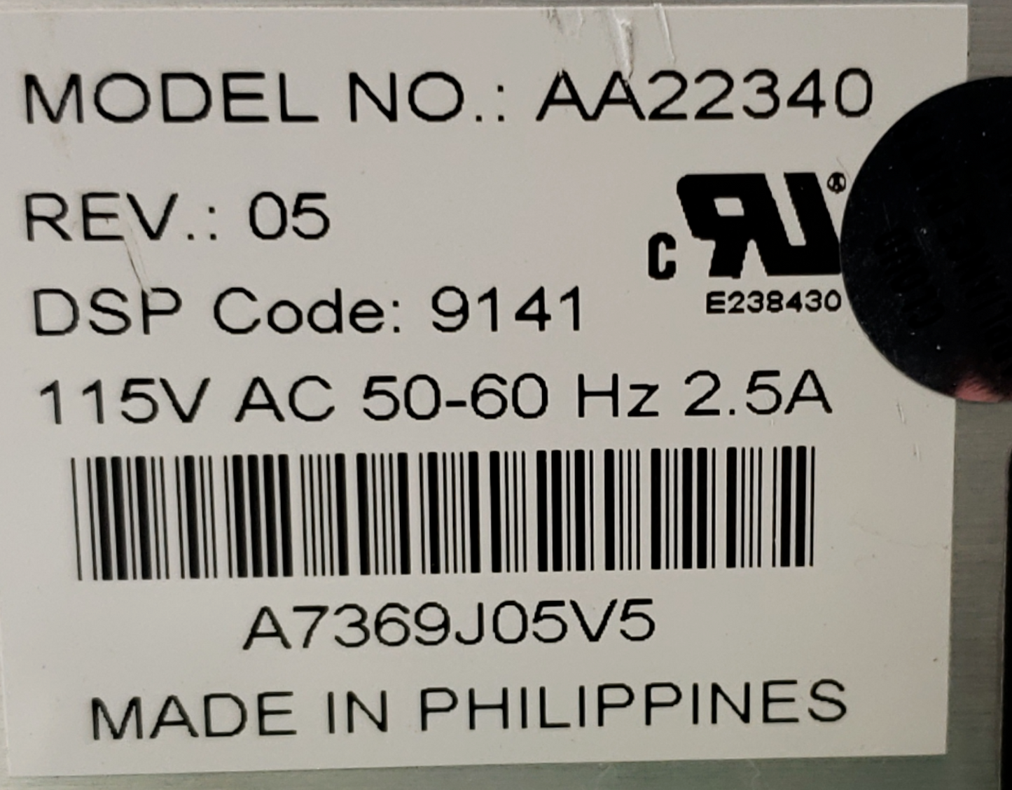 Genuine Whirlpool Washer Control Board AA22340 *Same Day Ship & 60 Days Warranty