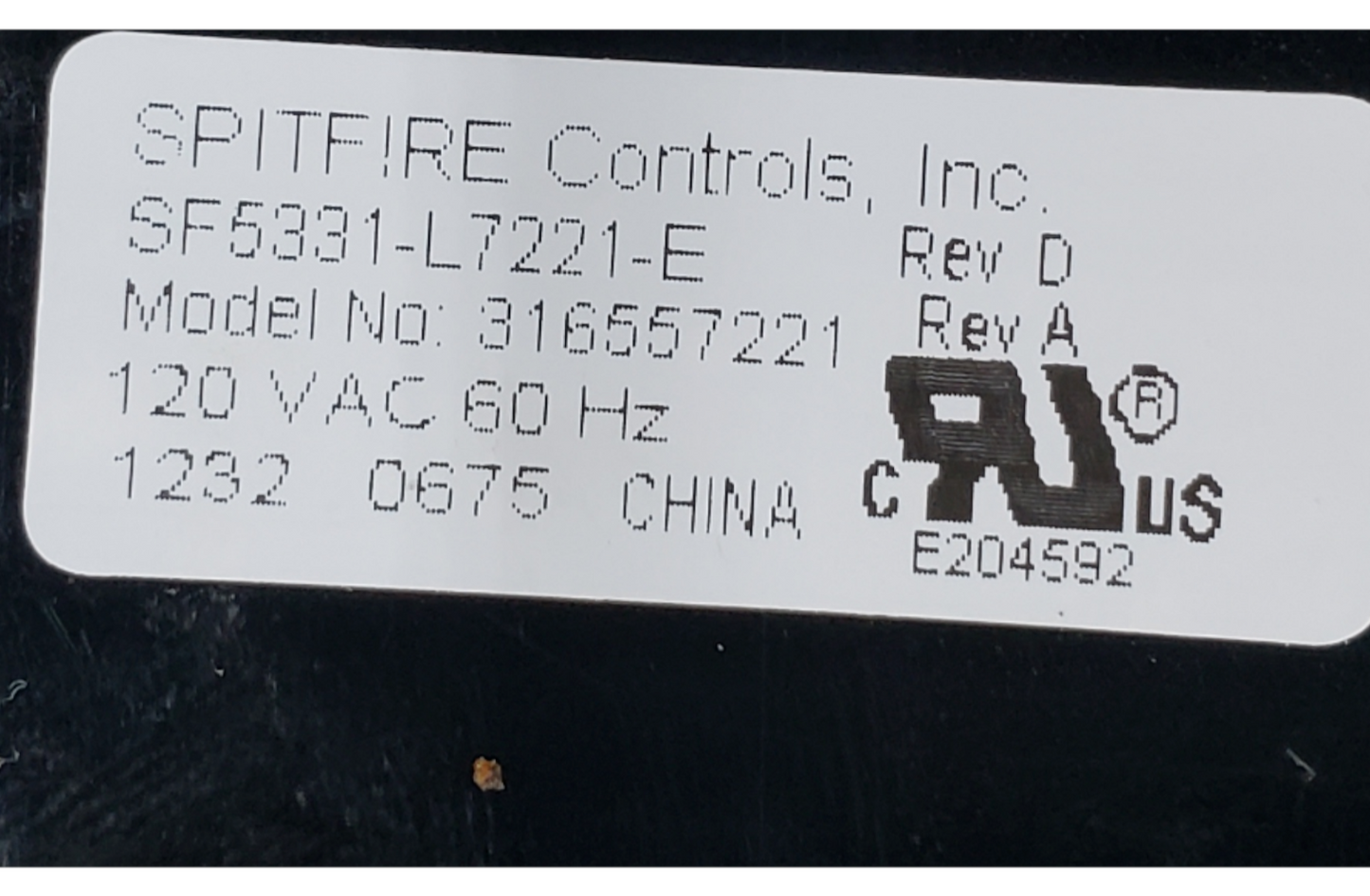 Genuine Frigidaire Oven Control Board 316557221 Same Day Ship & 60 Days Warranty