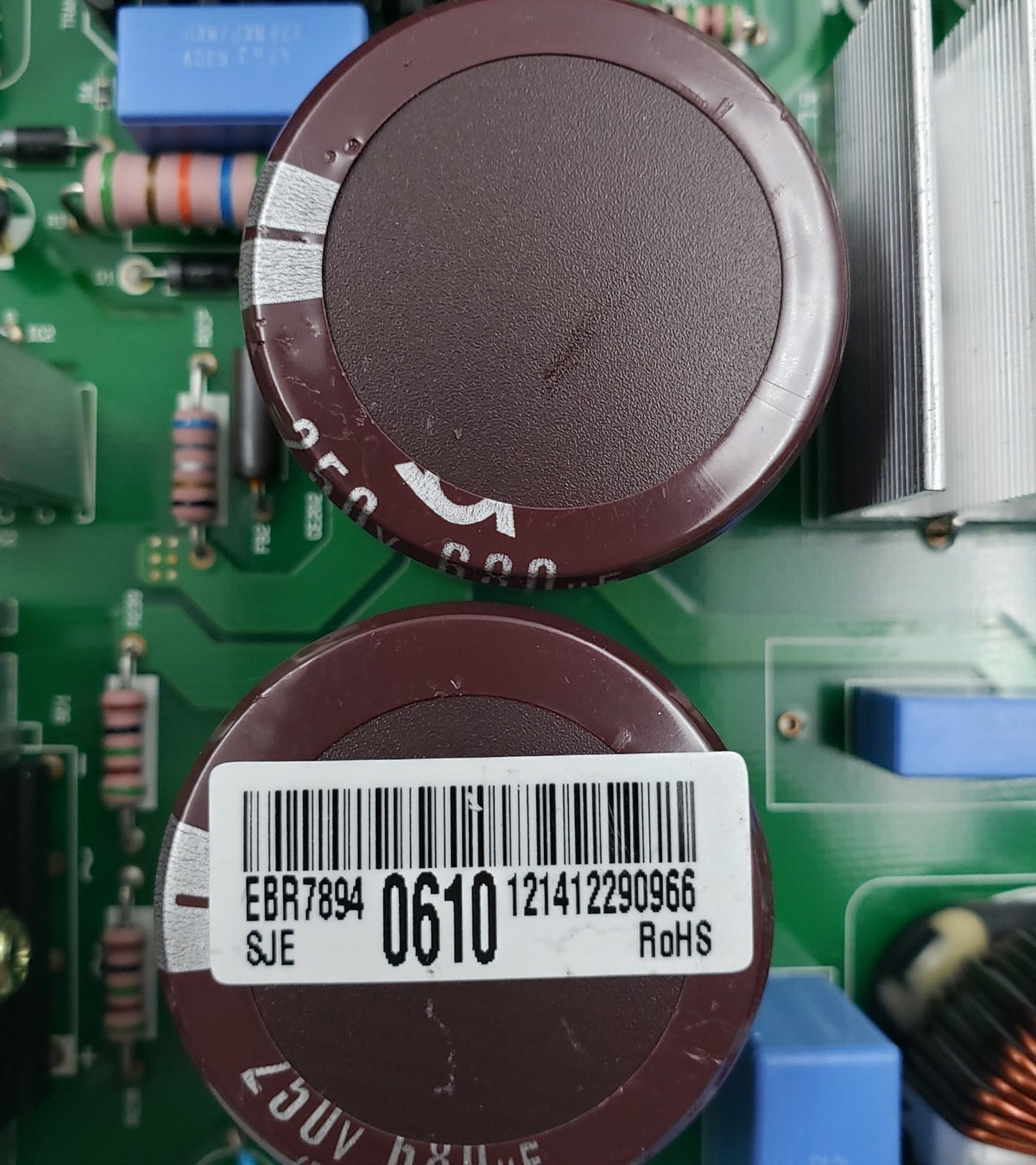 LG Genuine Fridge Control Board EBR78940610 Same Day Shipping & 60 Days Warranty