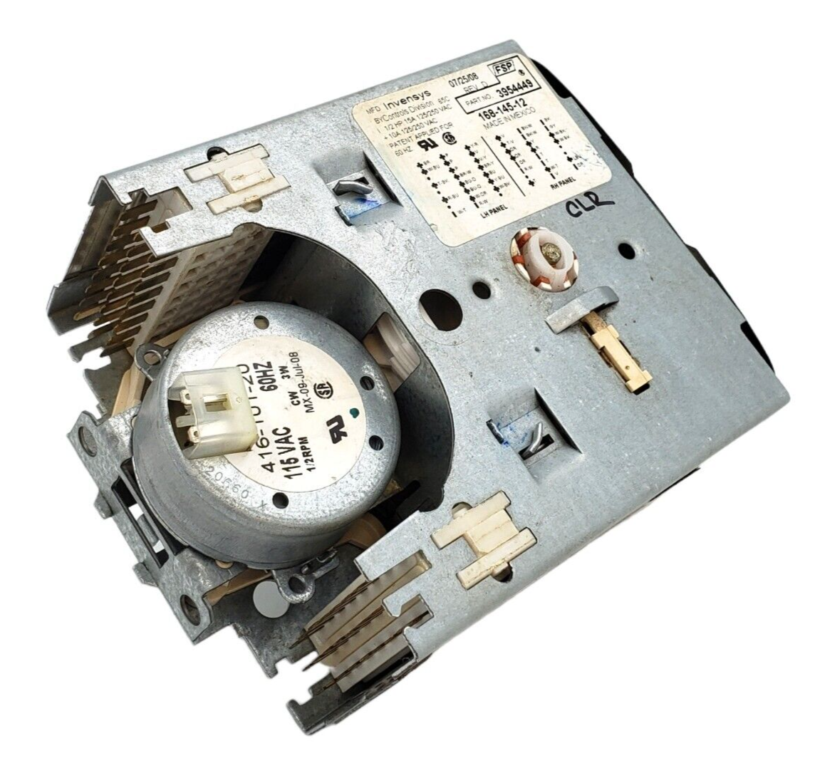 Genuine Whirlpool Washer Machine Timer 3954449 Same Day Ship & 60 Days Warranty*