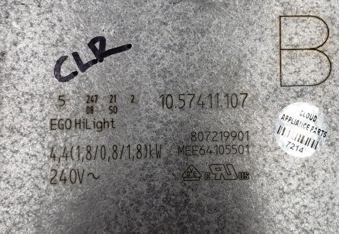 New Frigidaire Range Radiant Element 807219901 Same Day Ship & 60 Days Warranty*