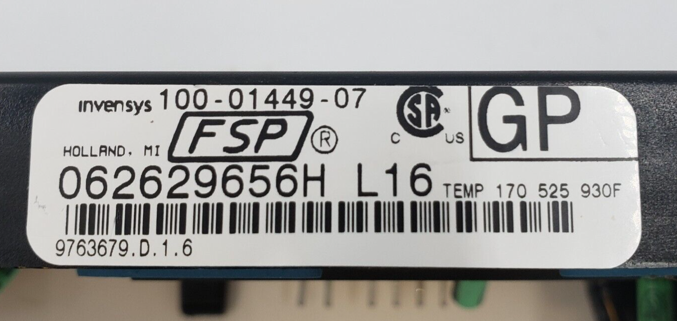 Genuine Whirlpool Range Control Board 9763679 *Same Day Ship & 60 Days Warranty*