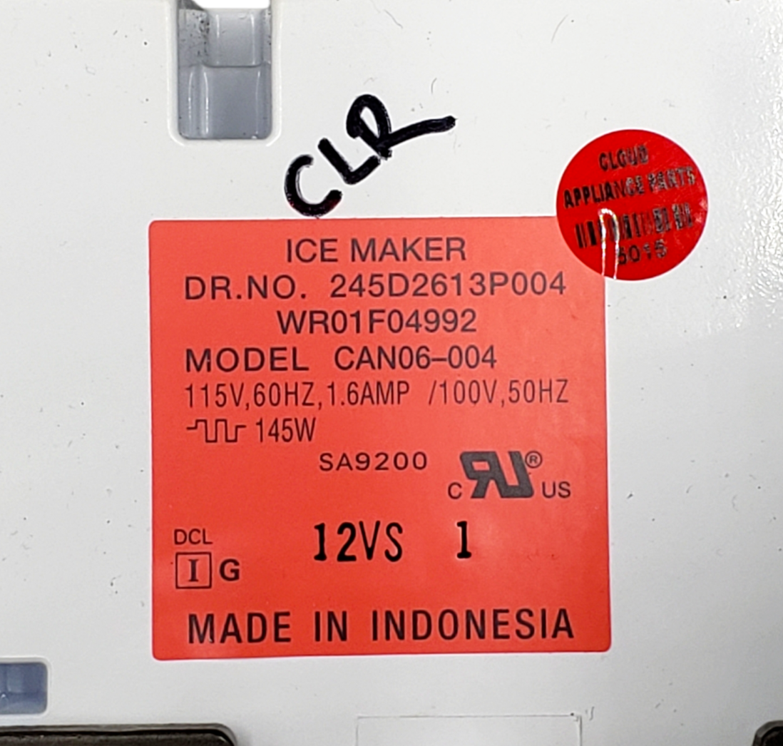 New GE Refrigerator Ice Maker 245D2613P004 Same Day Shipping & 60 Days Warranty*