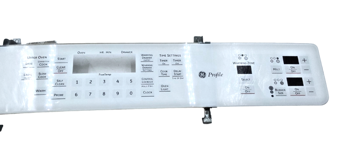 Genuine GE Range Touch Glass Panel 191D5594P008 Same Day Ship & 60 Days Warranty