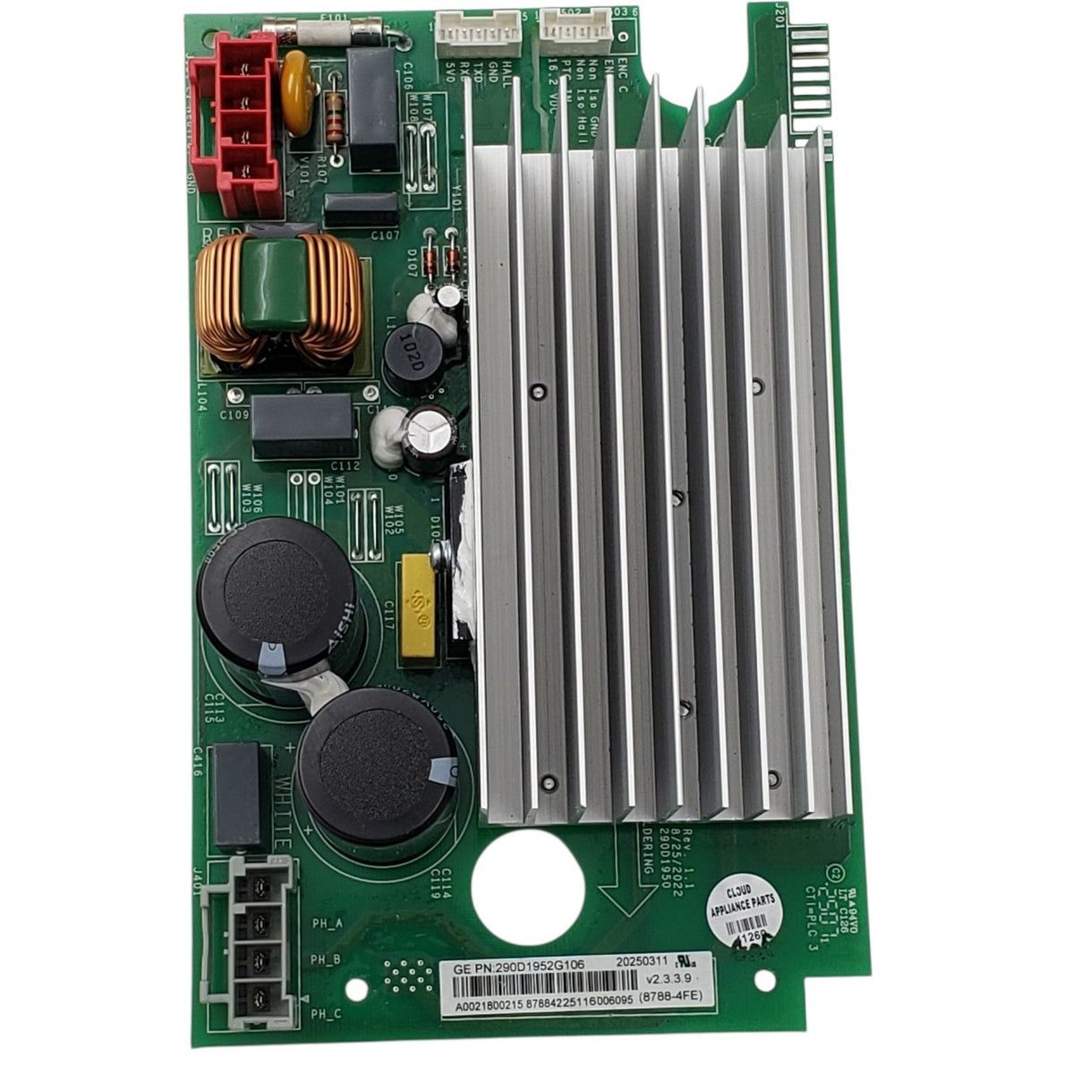 GE New Inverter Control Board 290D1952G106  Same Day Shipping & 60 Days Warranty