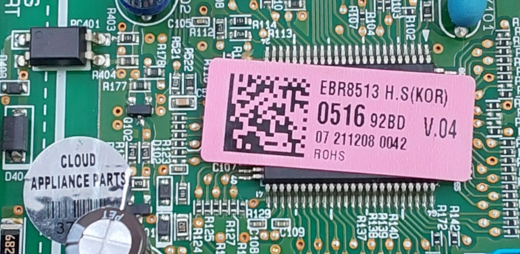Genuine LG Dryer Control Board EBR85130516 Same Day Shipping & 60 Days Warranty*