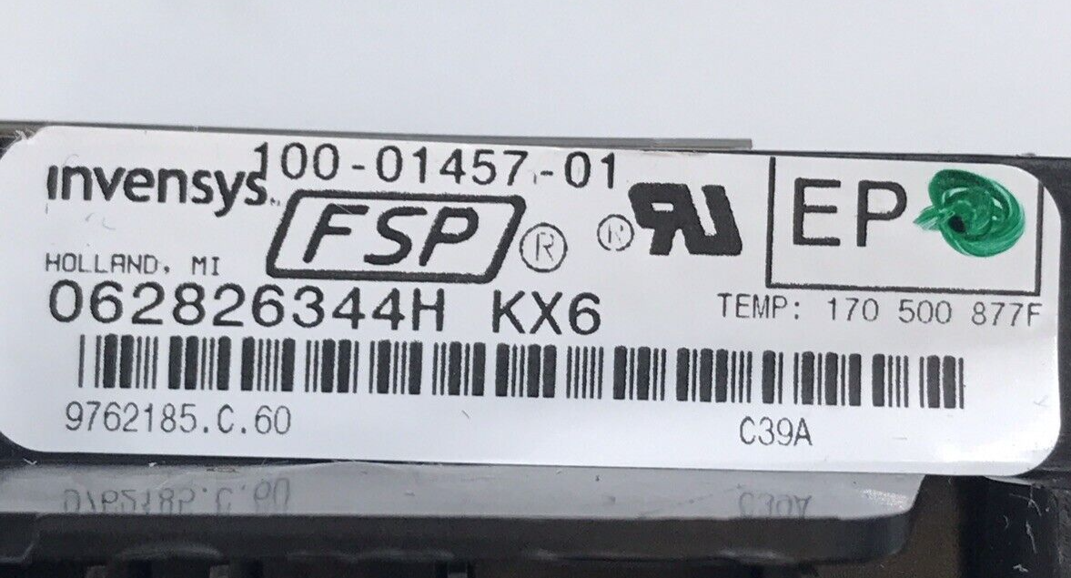 Genuine Whirlpool Range Control Board 9762185 *Same Day Ship & 60 Days Warranty*
