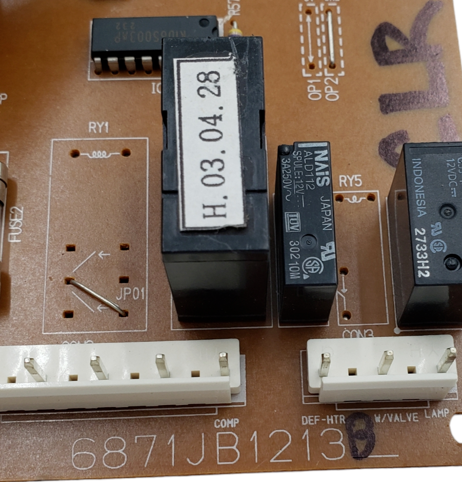 Genuine LG Refrigerator Control 6871JB1213B Same Day Shipping & 60 Days Warranty