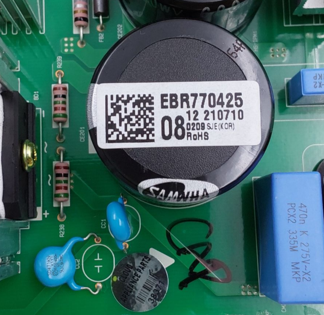 Genuine LG Fridge Control Board EBR77042508 Same Day Shipping & 60 Days Warranty