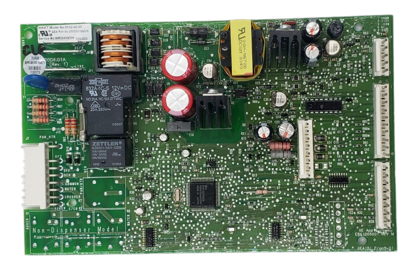 Genuine GE Refrigerator Control 200D5076G006 **Same Day Ship & 60 Days Warranty*