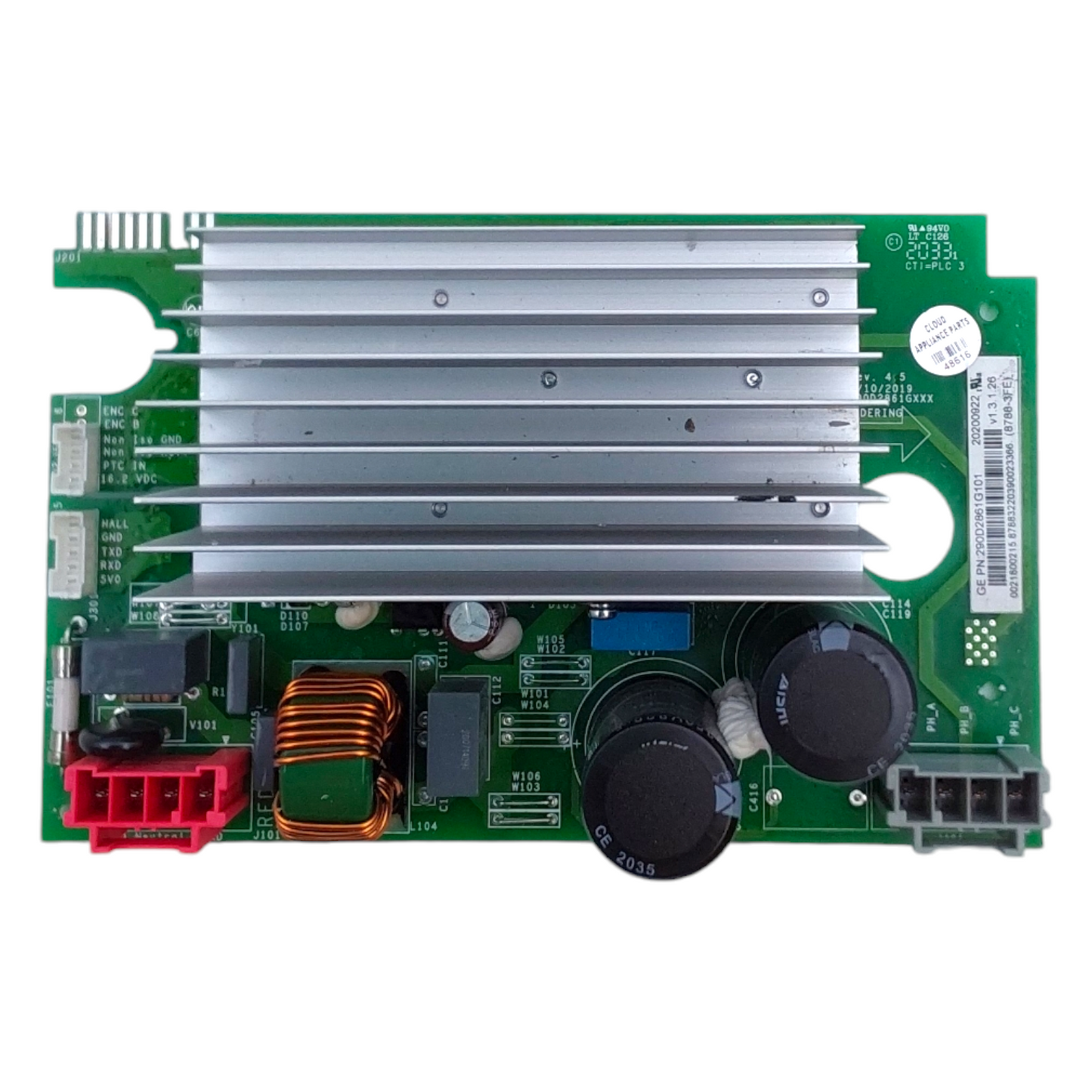 Genuine GE Washer Control Board 290D2861G101  *Same Day Ship & 60 Days Warranty*