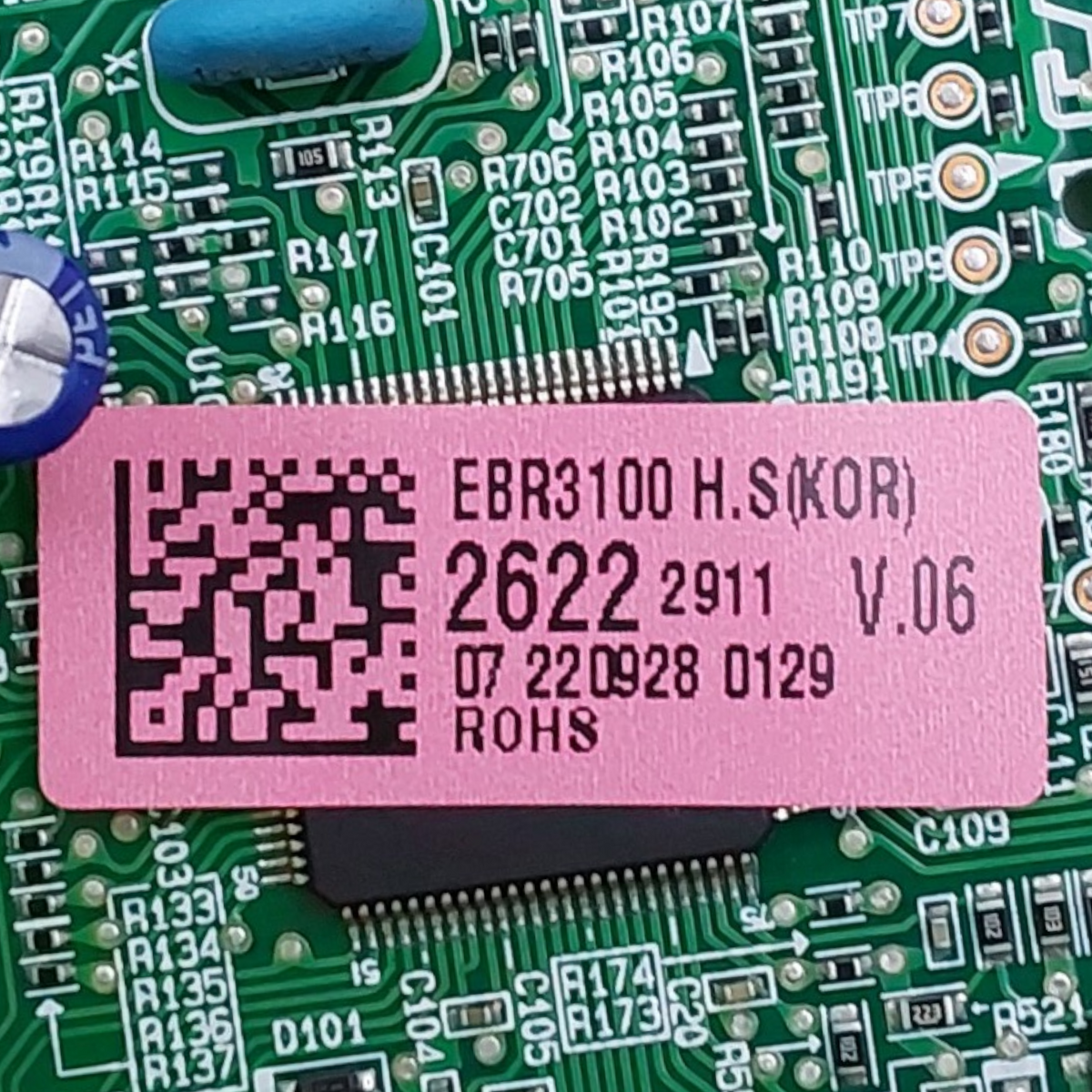 LG Genuine Dryer Control Board EBR31002622 *Same Day Shipping & 60 Day Warranty*