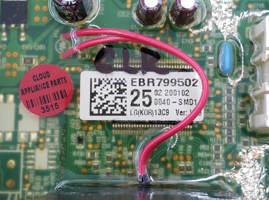 Genuine LG Washer Control Board EBR79950225 Same Day Shipping & 60 Days Warranty