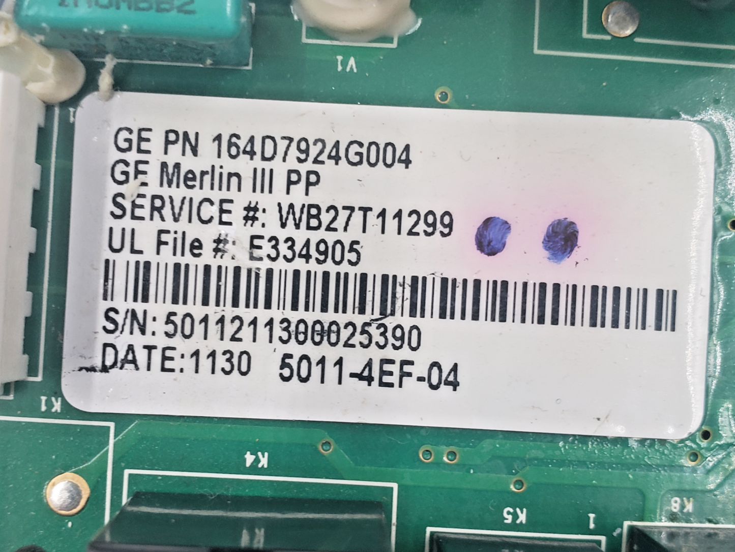 Genuine GE Range Control Board 164D7924G004 Same Day Shipping & 60 Days Warranty