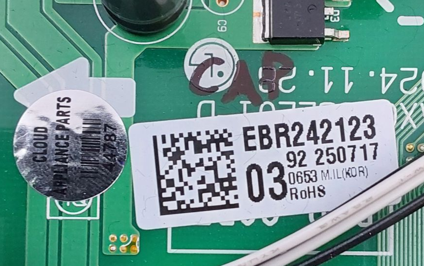 LG New Range Control Board EBR24212303 ***Same Day Shipping & 60 Days Warranty**