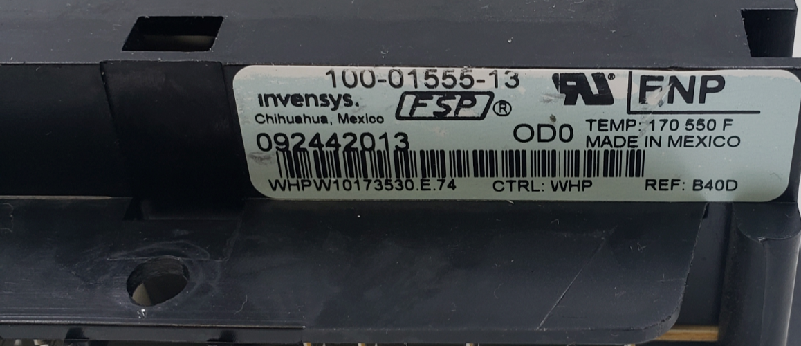 Genuine Whirlpool Range Control Board W10173530 Same Day Ship & 60 Days Warranty