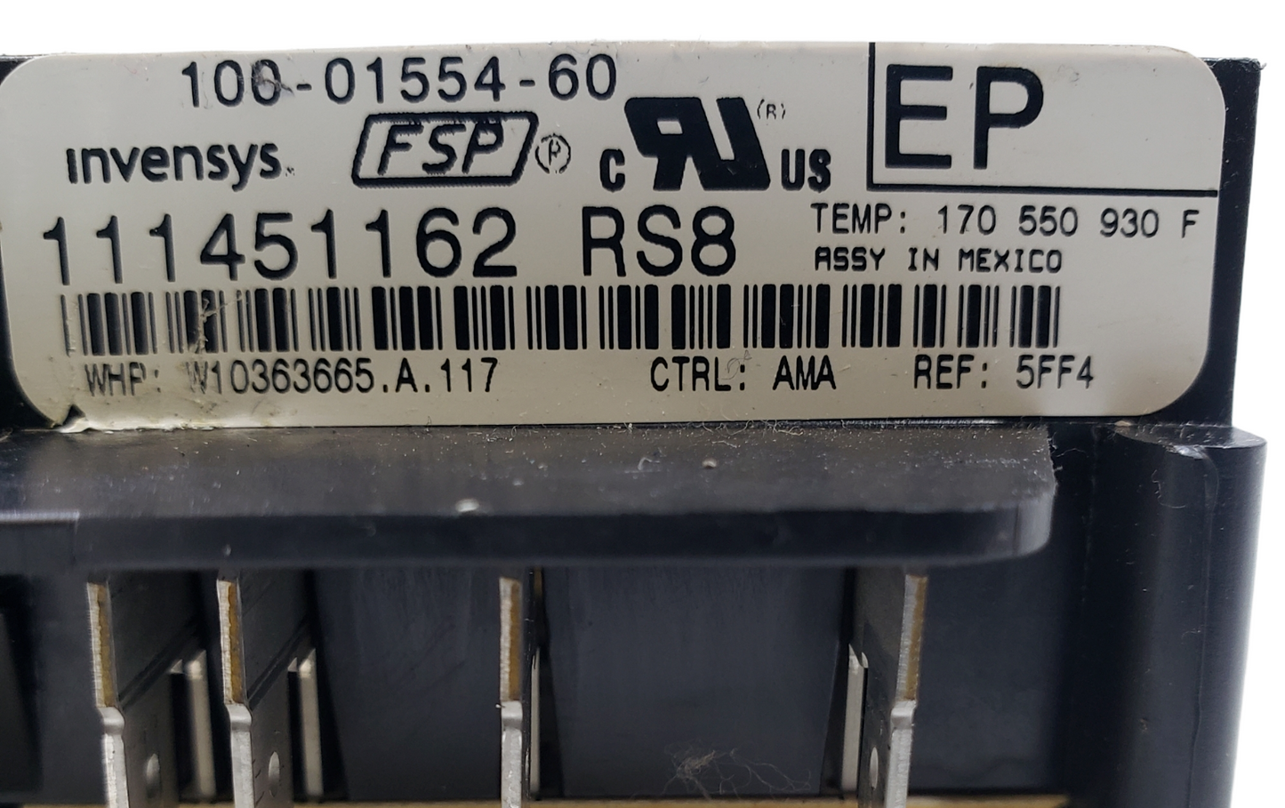 Genuine Whirlpool Range Control Board W10363665 Same Day Ship & 60 Days Warranty