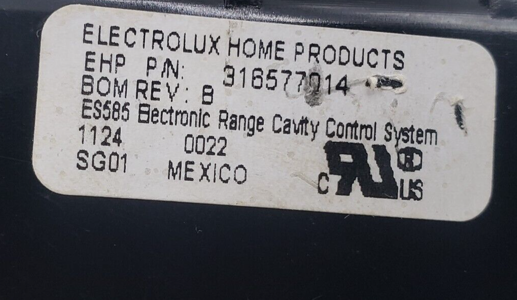 Genuine Frigidaire Oven Control Board 316577014 Same Day Ship & 60 Days Warranty