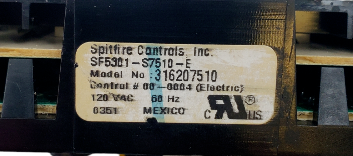 Genuine Frigidaire Oven Control Board 316207510 Same Day Ship & 60 Days Warranty