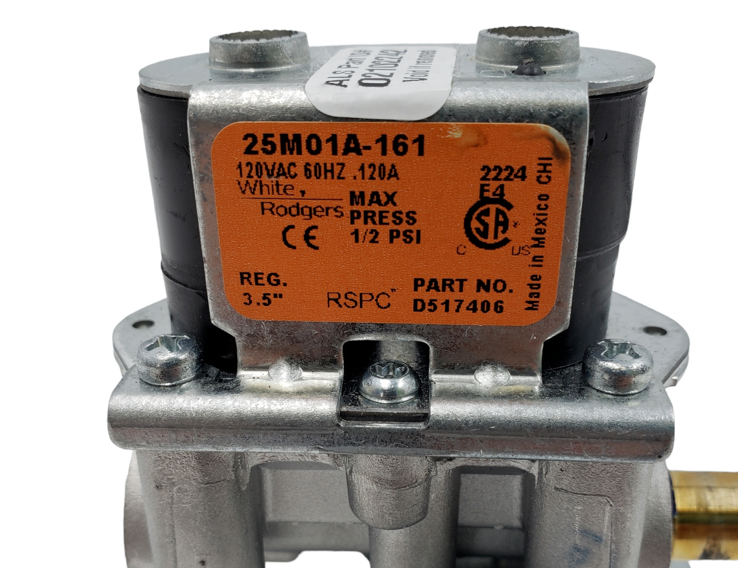 New SpeedQueen Dryer Gas Valve D517406 **Same Day Shipping & 60 Days Warranty***