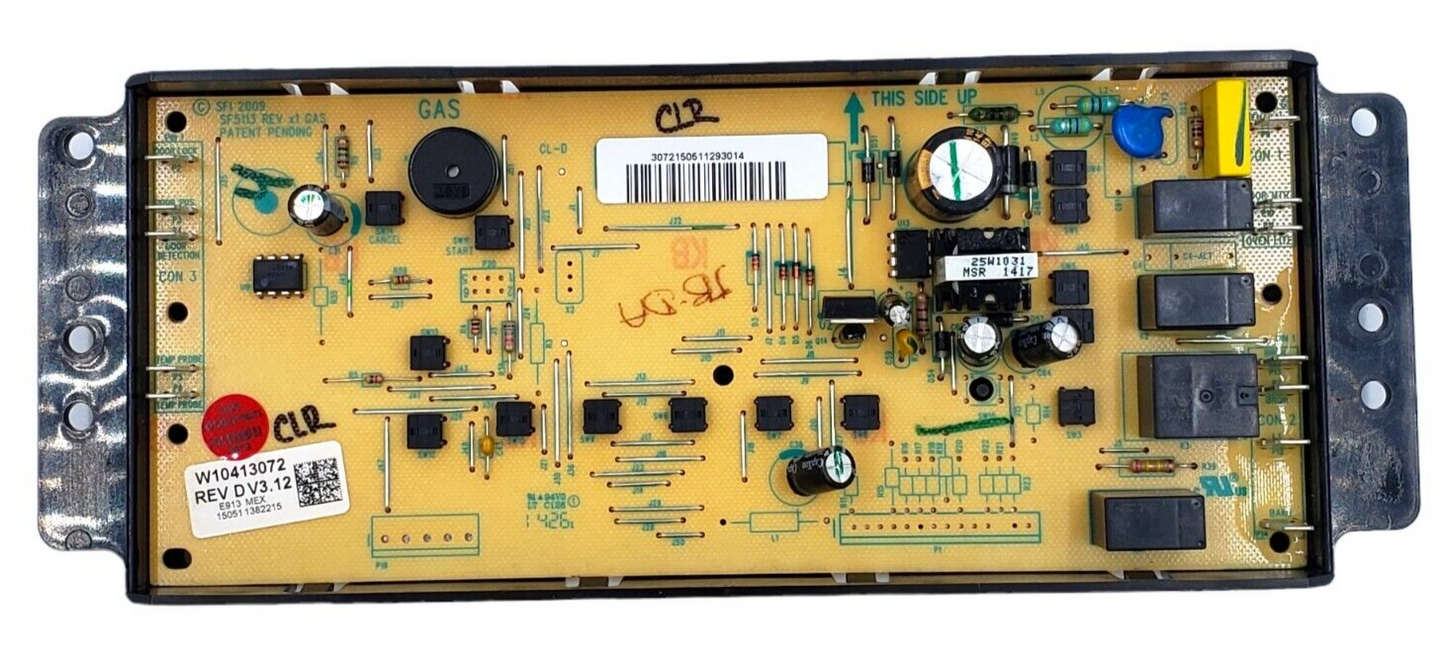 Genuine Whirlpool Range Control Board W10413072 Same Day Ship & 60 Days Warranty