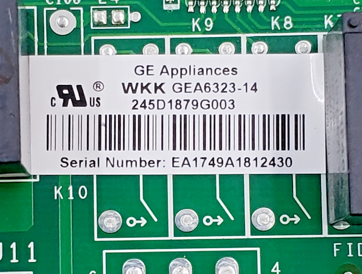 Genuine GE Fridge Control Board 245D1879G003 *Same Day Ship & 60 Days Warranty**