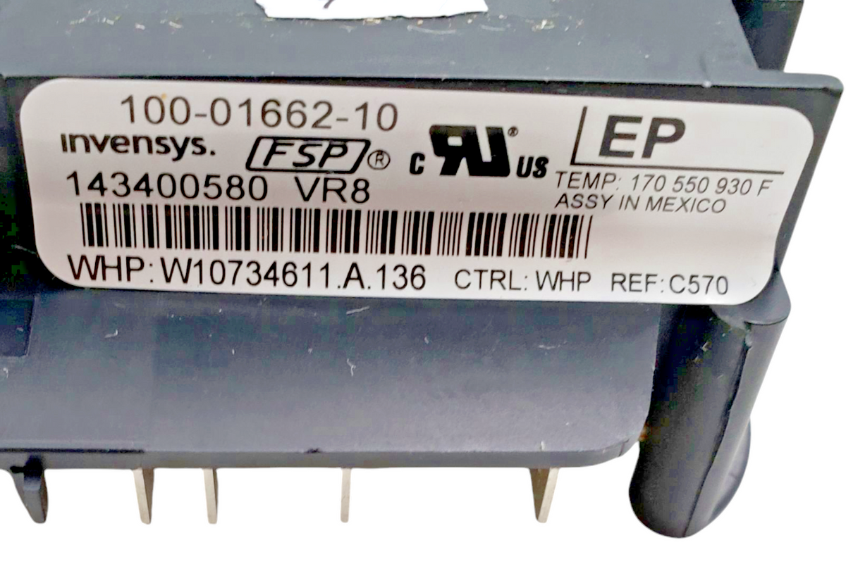 Genuine Whirlpool Range Control Board W10734611 Same Day Ship & 60 Days Warranty