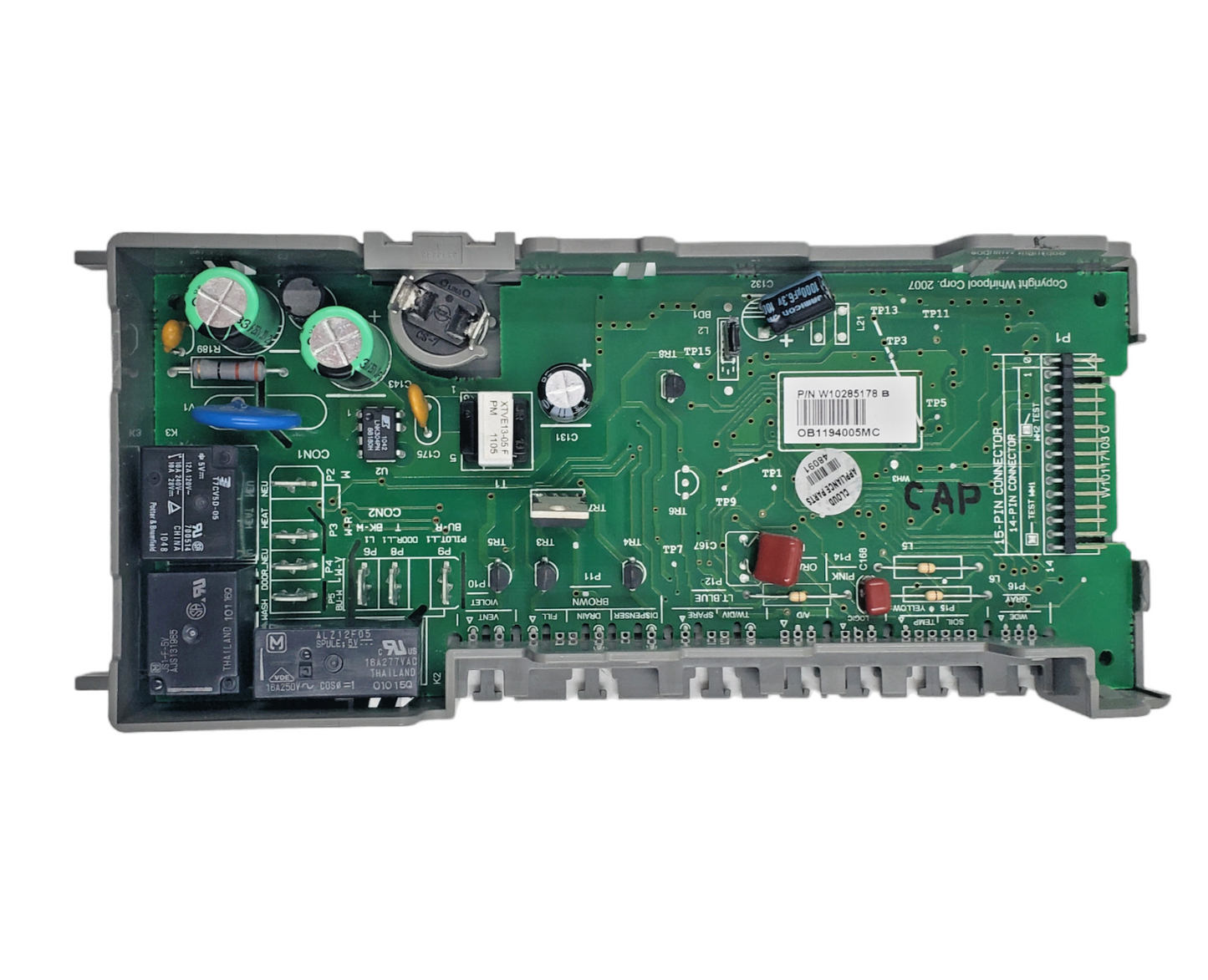 Genuine Whirlpool Dishwasher Board W10285178 *Same Day Ship & 60 Days Warranty**