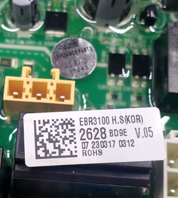 Genuine LG Dryer Control Board EBR31002628 *Same Day Shipping & 60 Days Warranty