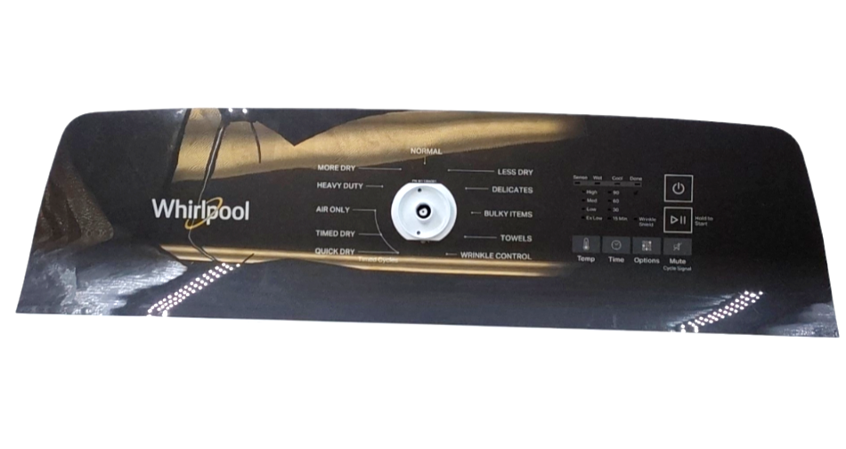 New Whirlpool Dryer Control Panel W11561663 Same Day Shipping & 60 Days Warranty