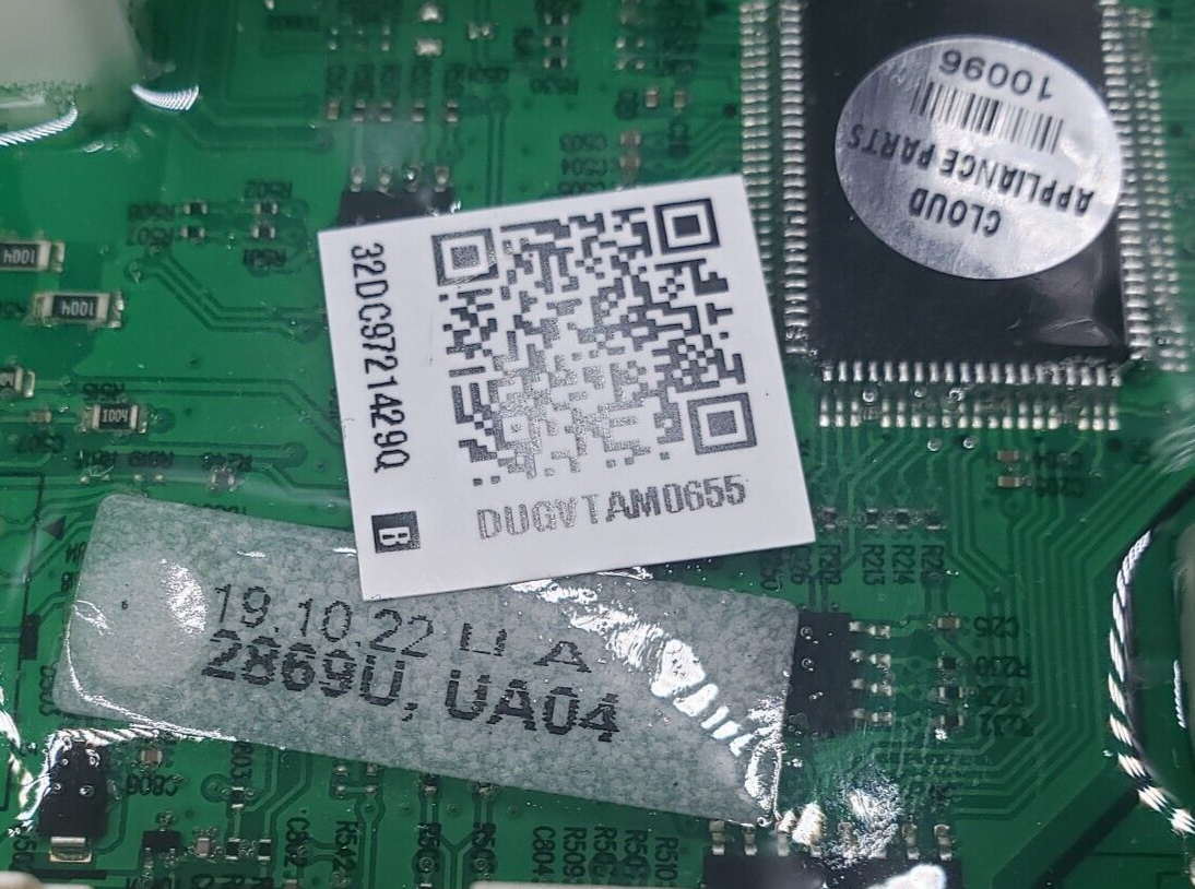 Genuine Samsung Dryer Control Board DC92-02869U Same Day Ship & 60 Days Warranty