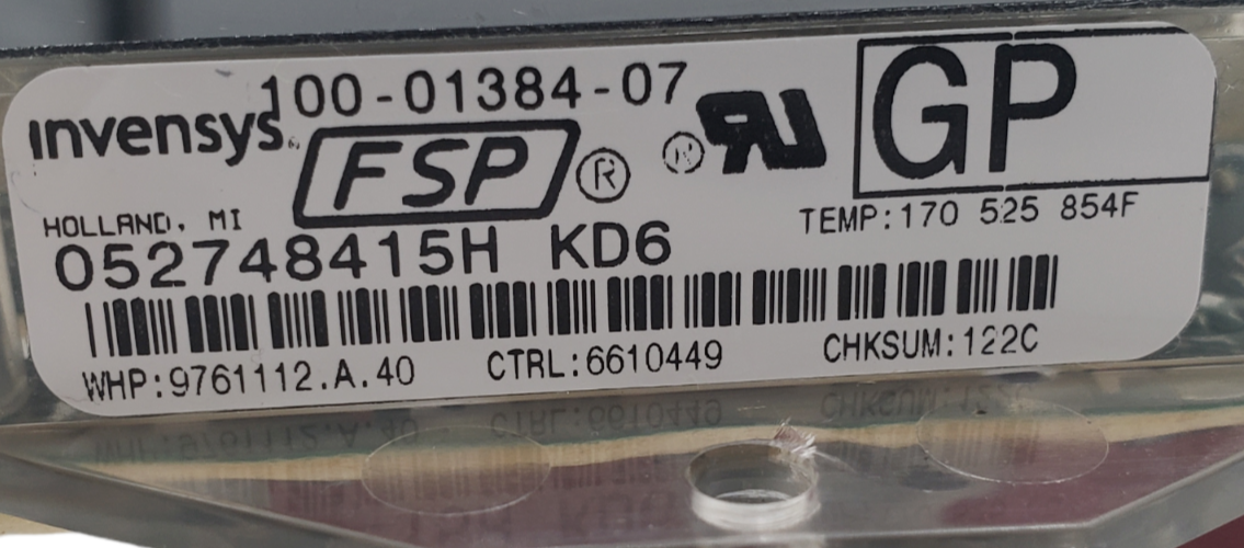 Genuine Whirlpool Oven Control Board 9761112 **Same Day Ship & 60 Days Warranty*