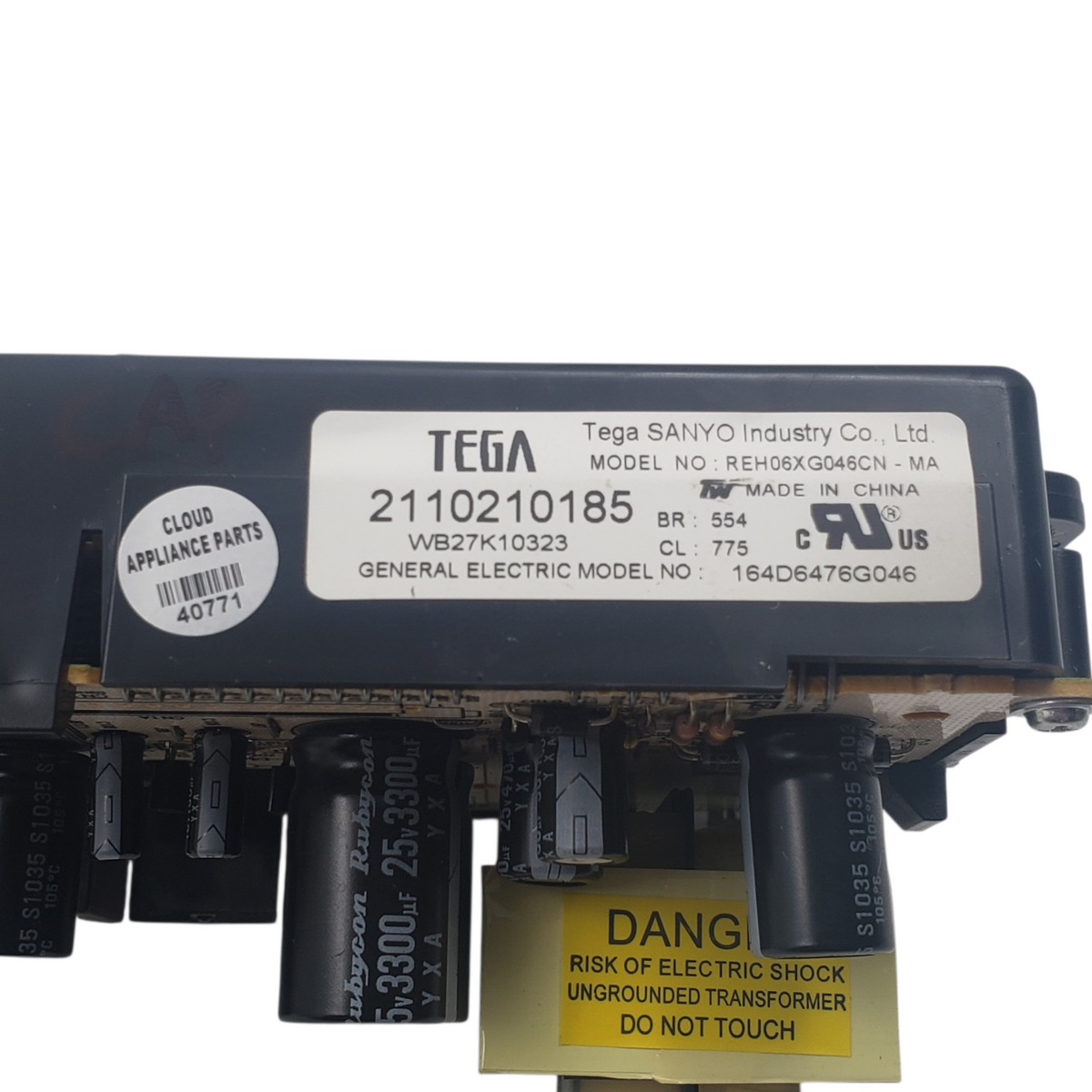 GE Genuine Range Control Board 164D6476G046 Same Day Shipping & 60 Days Warranty