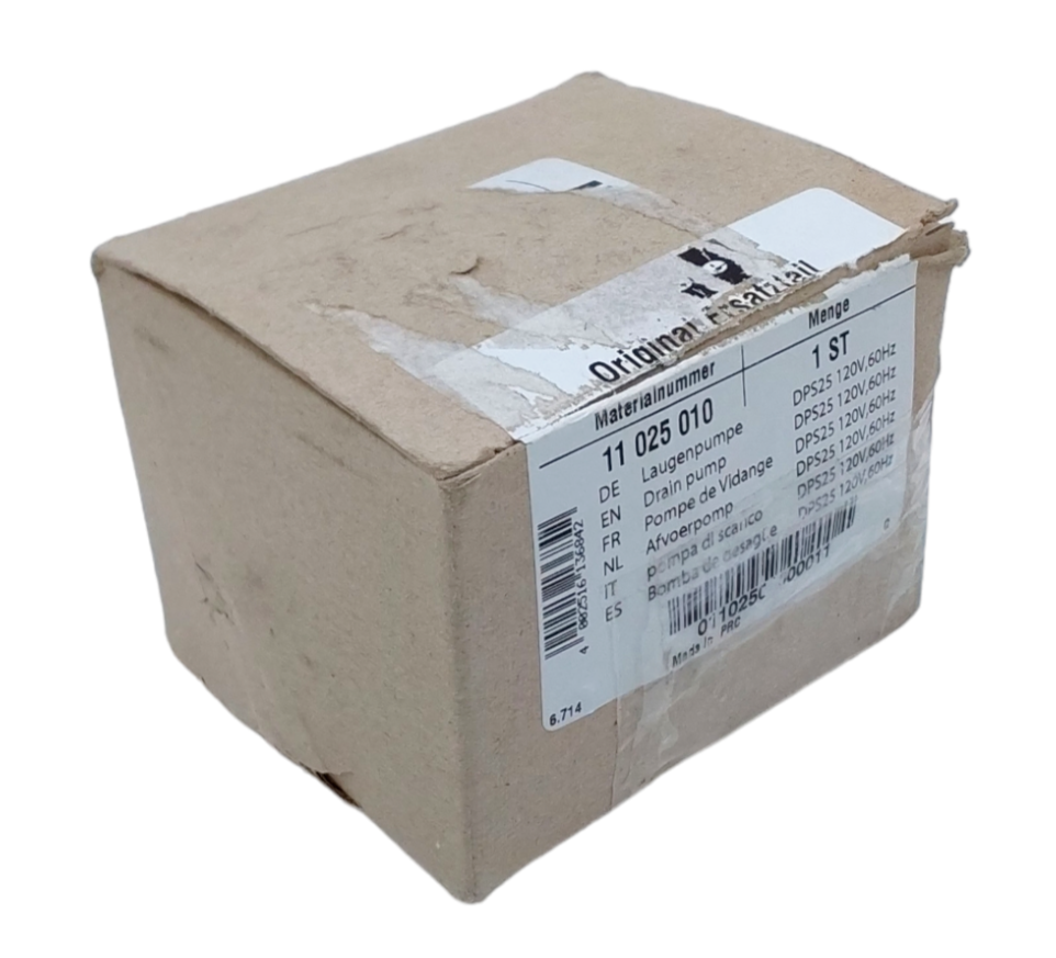 New Miele Dishwasher Drain Pump DPS25-322 *Same Day Shipping & 60 Days Warranty*