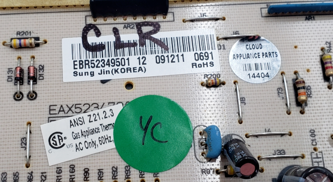 Genuine LG Oven Control Board EBR52349501 *Same Day Shipping & 60 Days Warranty*