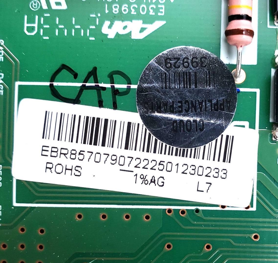 LG New Wall Oven Control Board EBR85707907 *Same Day Shipping & 60 Days Warranty