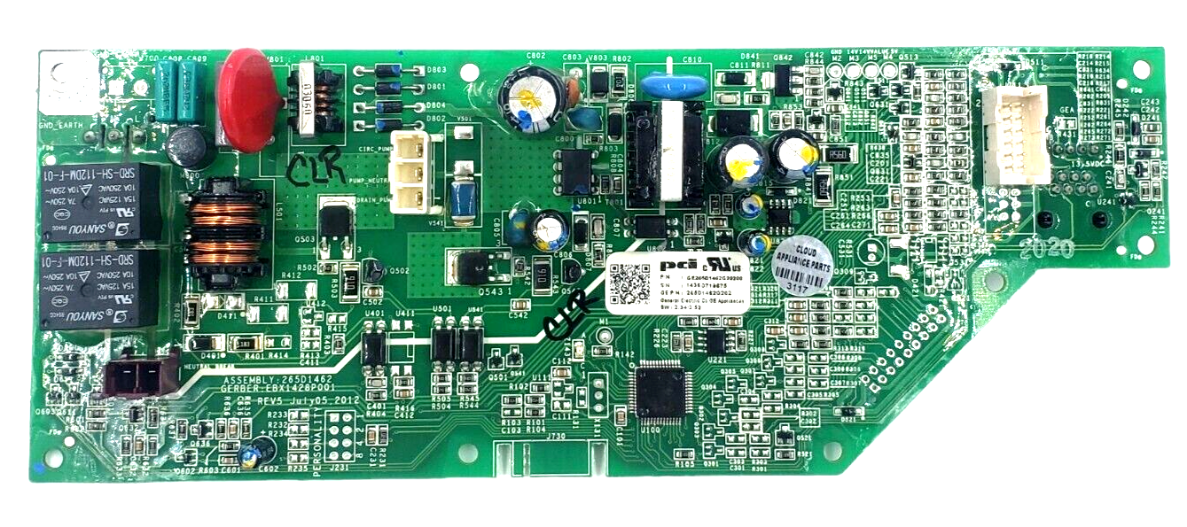 Genuine GE Dishwasher Control 265D1462G202 Same Day Shipping & 60 Days Warranty.