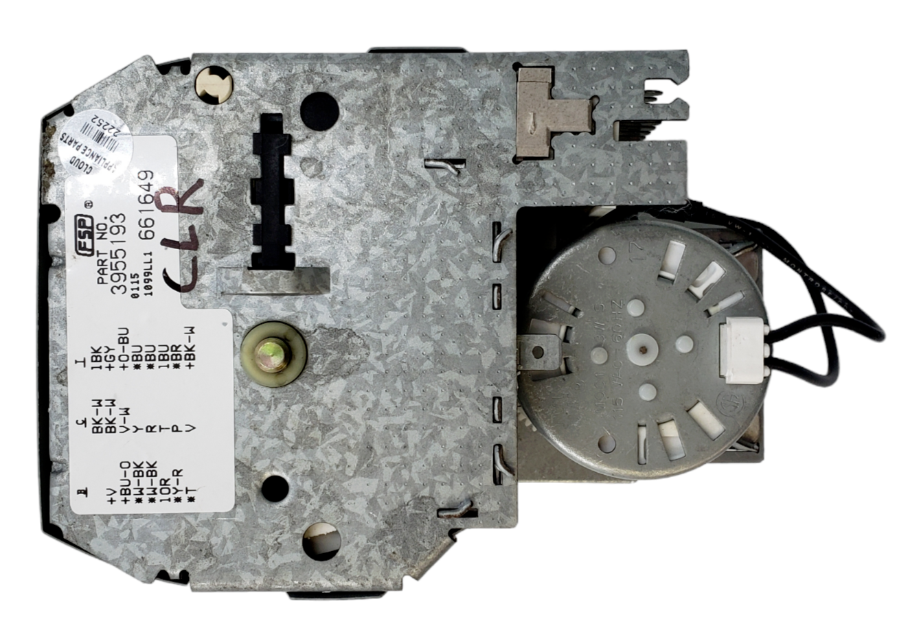 Genuine Whirlpool Washer Timer Assembly 3955193 Same Day Ship & 60 Days Warranty