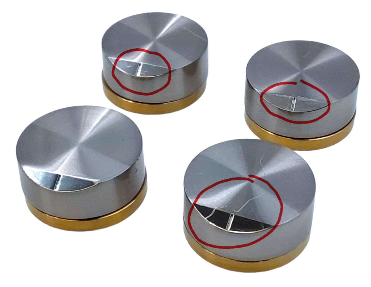 Genuine Whirlpool Range Knob Kit  W10586551 Same Day Shipping & 60 Days Warranty