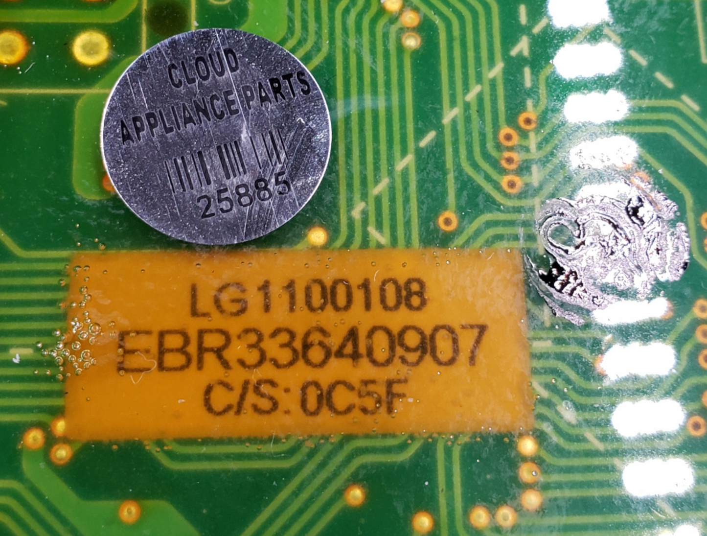 Genuine LG Dryer Control Board EBR33640907  Same Day Shipping & 60 Days Warranty