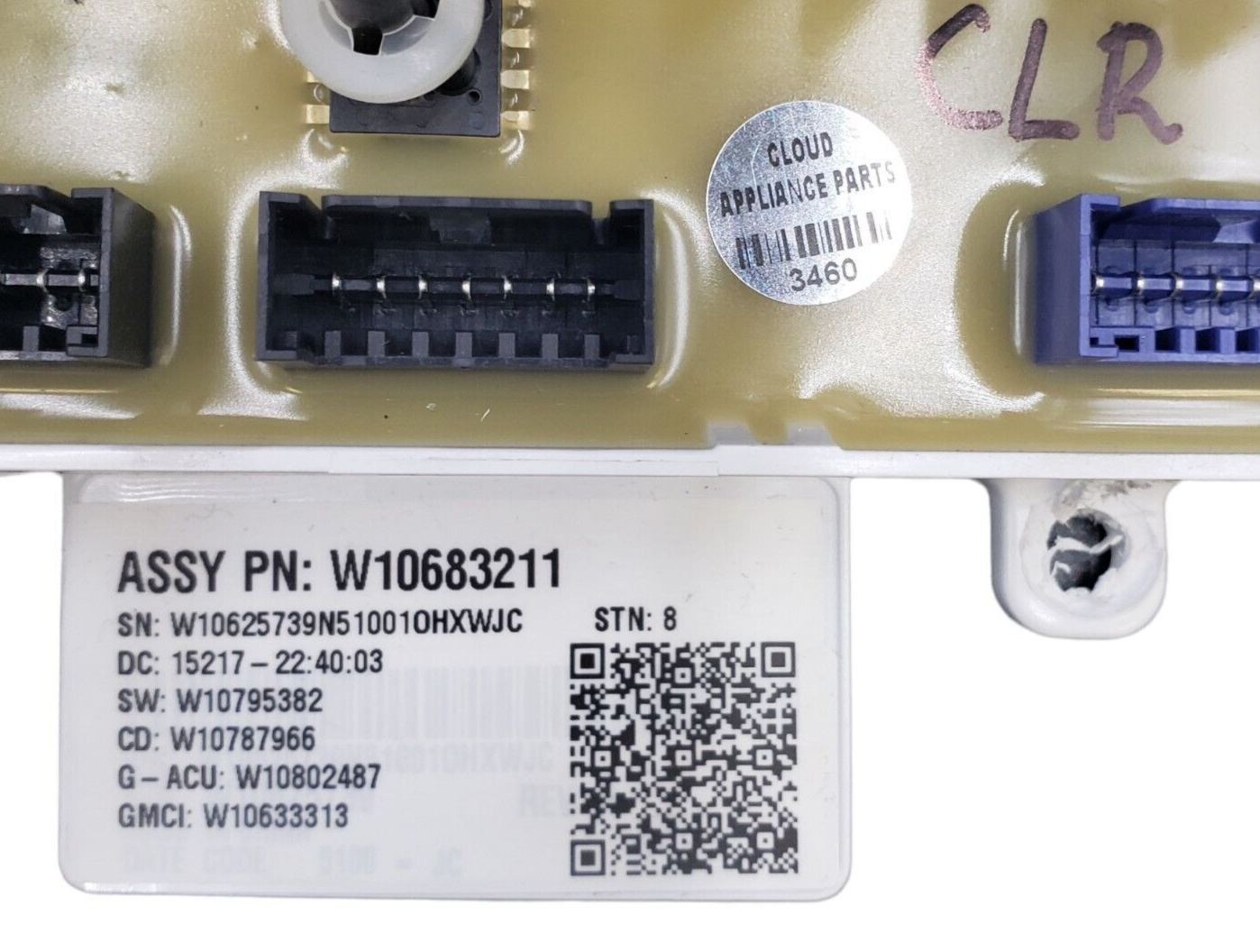 Genuine Whirlpool Control Board W10683211 Same Day Shipping & *60 Days Warranty*