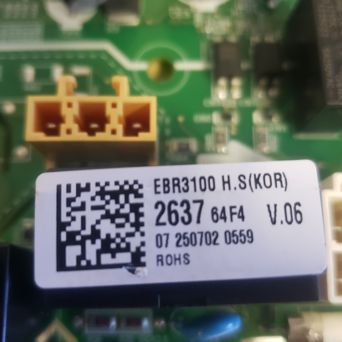 LG Genuine Dryer Control Board EBR31002637 *Same Day Shipping & 60 Days Warranty