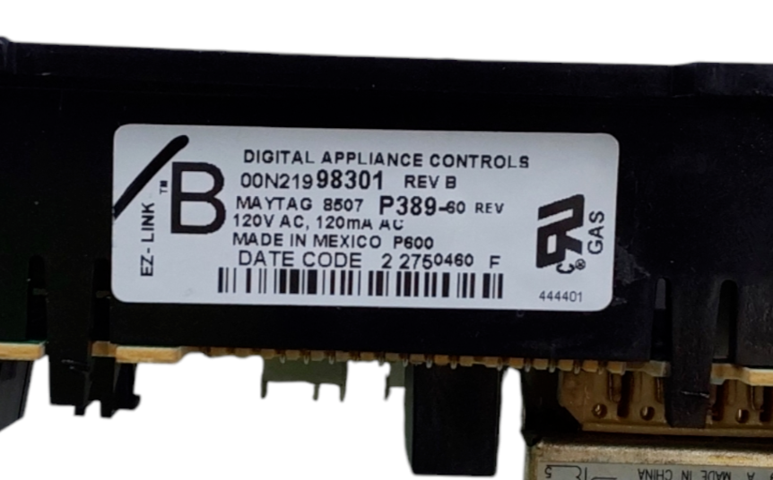 Genuine Whirlpool Control Board Same Day Ship & 60 Days Warranty